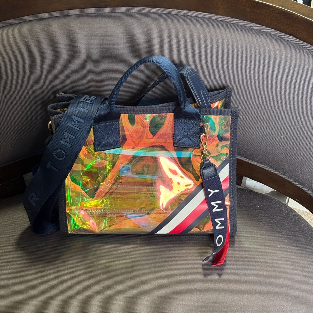 Tommy Hilfiger Holographic Tote Bag